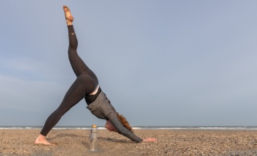 Logotrade reklaamtooted pilt: Impact borosilikaatklaasist pudel bambusest kaanega