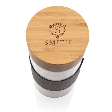 Logotrade meened pilt: Impact topeltseinaga borosilikaatklaasist pudel