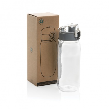 Logo trade reklaamtoote pilt: Yide RCS Recycled PET lekkekindel lukustatav veepudel 600ml
