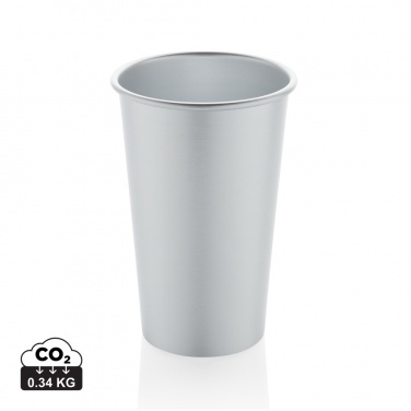 Logotrade firmakingituse foto: Alo RCS taaskasutatud alumiiniumist kerge tass 450ml