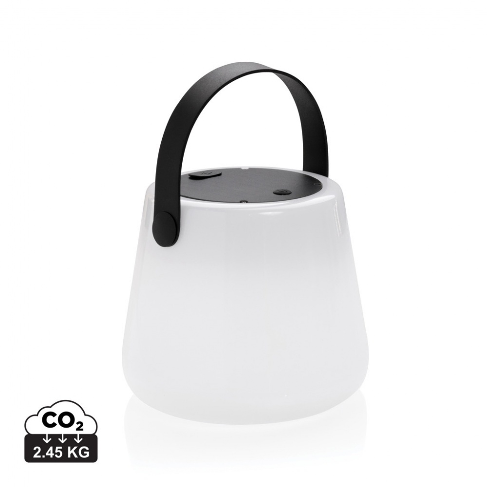 Logo trade reklaamkingituse pilt: SolarGlow RCS taaskasutatud ABS USB-taaslaetav välisvalgusti