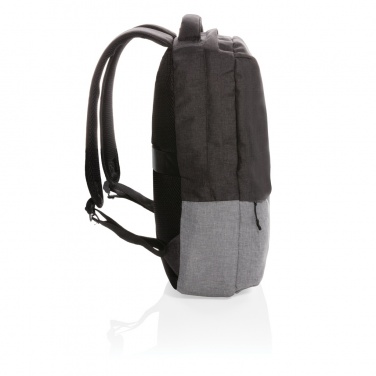 Logotrade firmakingi foto: Duo värviline RPET 15,6" RFID sülearvuti seljakott PVC-vaba
