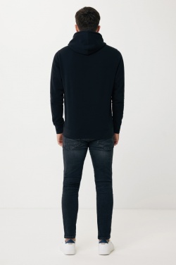 Logotrade reklaamtoote foto: Iqoniq Rila kerge taaskasutatud puuvillast kapuutsiga pusa