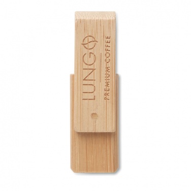 Logo trade meened foto: Bambusest USB 16GB