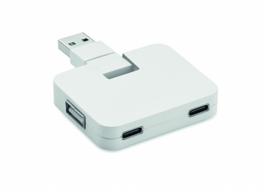 Logotrade meene foto: 4-pordiline USB-jaotur