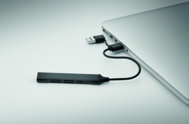 Logo trade firmakingi pilt: USB 4 pordiga jaotur 19 cm