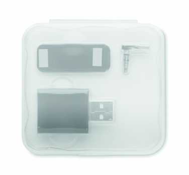 Logo trade reklaamkingi pilt: Veebikaamera andmete ja heli blokeerija