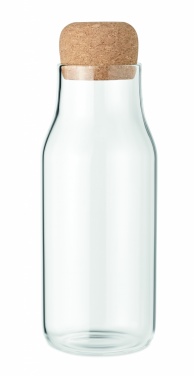Logotrade meened pilt: Klaaspudeli korgist kaas 600 ml