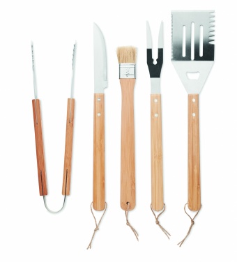 Logotrade reklaamkingituse foto: 5 grillitööriista kotis