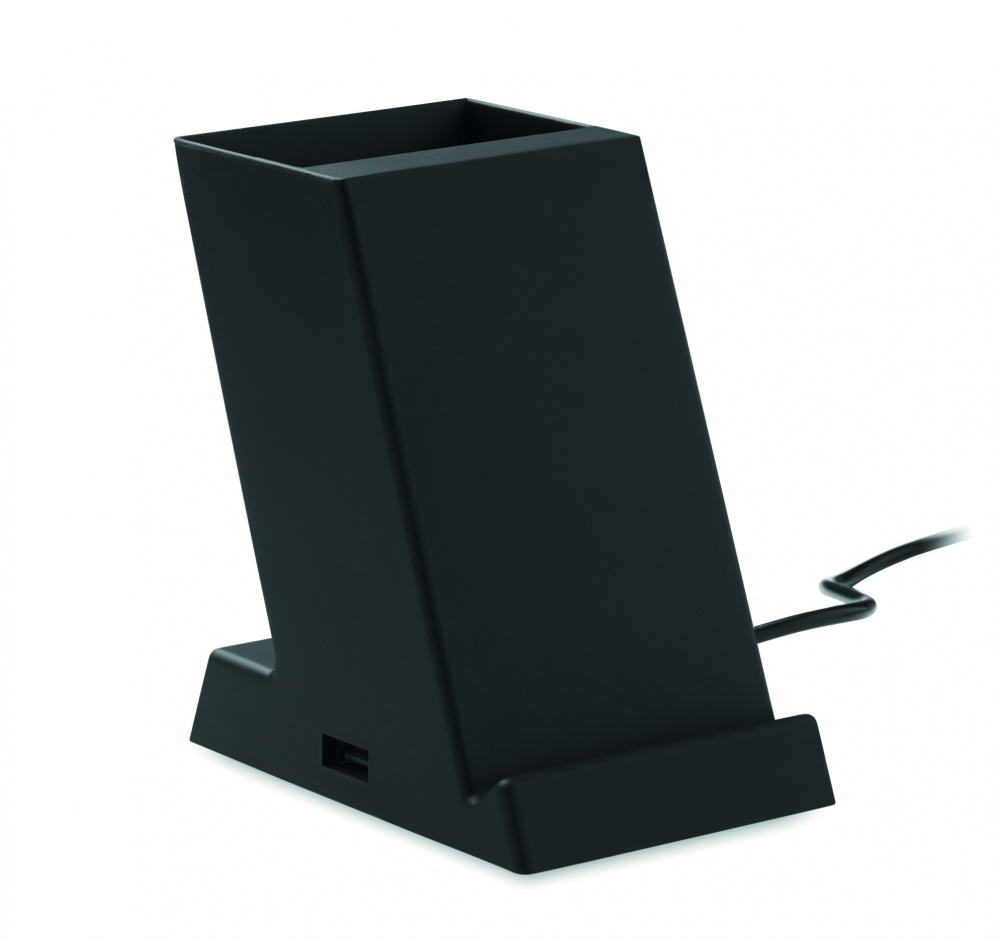 Logotrade firmakingitused pilt: Juhtmeta laadija ABS 15W