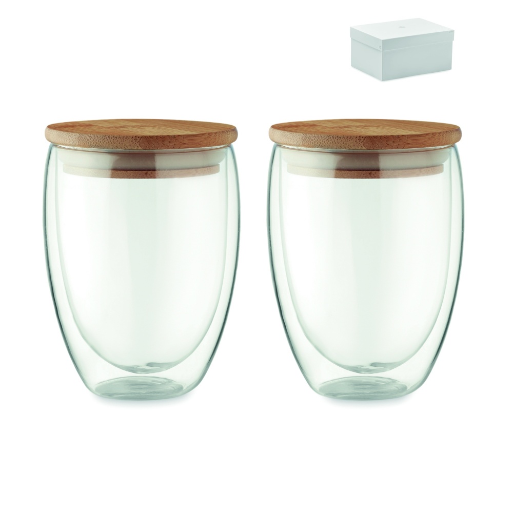 Logotrade meene foto: Komplektis 2 klaasi 350 ml karbis