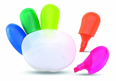 Logotrade ärikingituse foto: 5 värvi highlighter
