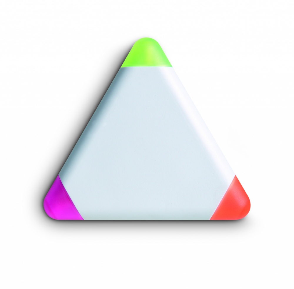 Logotrade meene foto: Kolmnurkne highlighter