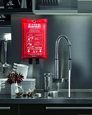 Logotrade firmakingid pilt: Tulekustutustekk kotis 100x95cm