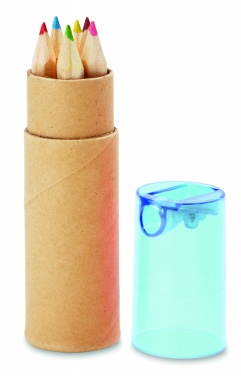 Logo trade firmakingi pilt: 6 värvilist pliiatsit