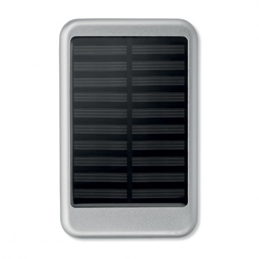 Logotrade firmakingid pilt: 4000 mAH päikesepatareiga akupank