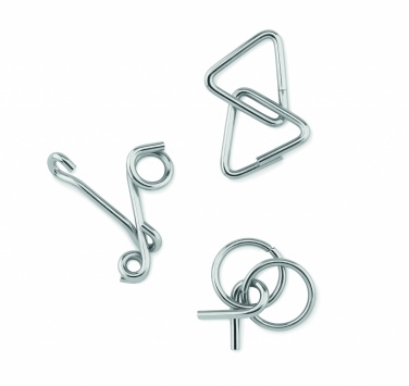 Logo trade firmakingi pilt: Komplektis 3 metallist ajumängu