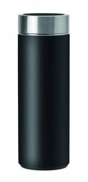 Logotrade reklaamkingituse foto: Bambusest topeltseintega termos 400ml
