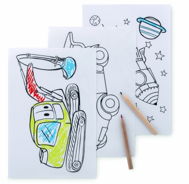 Logo trade ärikingi pilt: Värvimiskomplekt 6 pliiatsiga