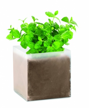 Logo trade reklaamkingituse pilt: Kompost seemnetega "MINT"