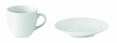Logotrade reklaamtooted pilt: Espressotass ja alustass 80 ml