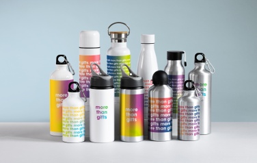 Logo trade reklaamkingituse pilt: 400 ml alumiiniumpudel