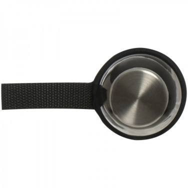 Logotrade ärikingi foto: Klaaspudel Klagenfurt roostevabast terasest korgiga 500 ml