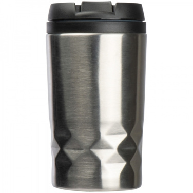 Logotrade ärikingi foto: Roostevabast terasest kaanega kruus ROMA 250 ml