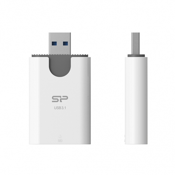 Logo trade firmakingi pilt: MicroSD ja SD-kaardi lugeja Silicon Power Combo 3.1