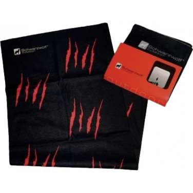 Logotrade ärikingid pilt: Multifunktsionaalne bandaan BANDANA Schwarzwolf