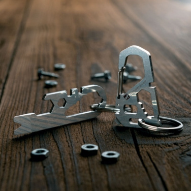 Logo trade reklaamkingituse pilt: Multifunktsionaalne võtmehoidja ANTISANA Schwarzwolf