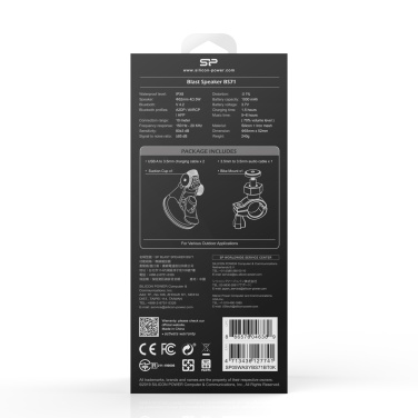 Logotrade ärikingid pilt: BLUETOOTH KÕLAR BS71 SILICON POWER