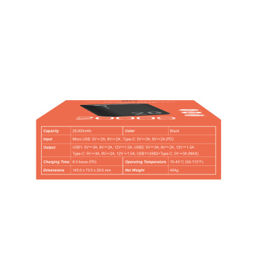 Logo trade meened foto: Akupank Silicon Power QS15 20000 mAh
