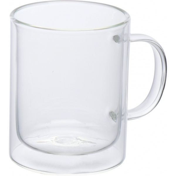 Logo trade ärikingituse pilt: Topeltseinaga tass CARACAS 350 ml