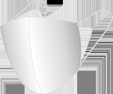 Logo trade reklaamtoote pilt: VENUS puuvillane näomask 1377165