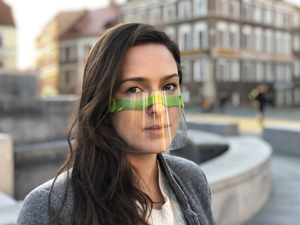 Logotrade reklaamkingid pilt: HESTIA näokaitse - läbipaistev mask suu ja nina jaoks 1452162