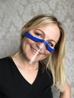 Logo trade firmakingid foto: KALIPSO näokaitse - läbipaistev mask suu ja nina jaoks 1447162