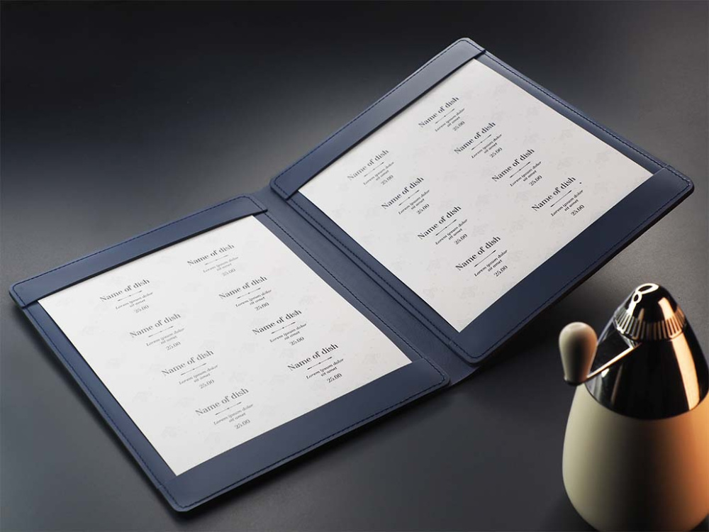 Logotrade reklaamkingitused pilt: Menüü kaaned Fine Dining 1061243