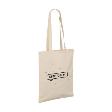 Logo trade ärikingid foto: ShoppyBag (180 g/m²) pikkade sangadega puuvillane kott