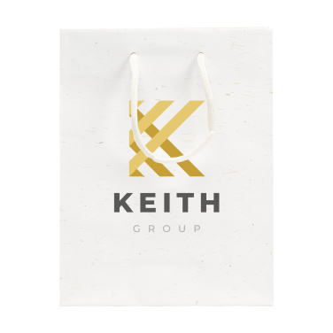 Logo trade ärikingid foto: Õlgkiududega taaskasutatud Leaf It Bag (180 g/m²) S