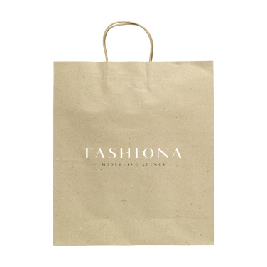 Logo trade ärikingituse pilt: Leaf It Bag taaskasutatud murupaber (120 g/m²) XL