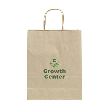 Logotrade reklaamtoote foto: Leaf It Bag taaskasutatud murupaber (90 g/m²) S