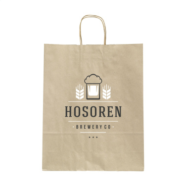 Logotrade meene foto: Leaf It Bag taaskasutatud murupaber (90 g/m²) M
