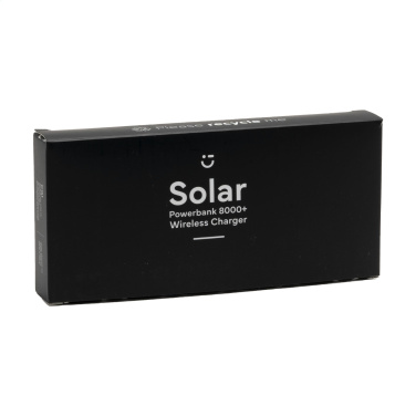 Logotrade ärikingid pilt: Solar Powerbank 8000+ juhtmevaba laadija