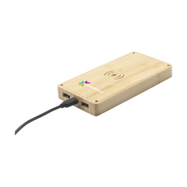 Logotrade reklaamkingitused pilt: Solar Powerbank 8000+ juhtmevaba laadija