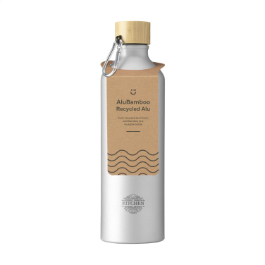 Logo trade firmakingi pilt: AluBamboo GRS Recycled Alu 750 ml veepudel