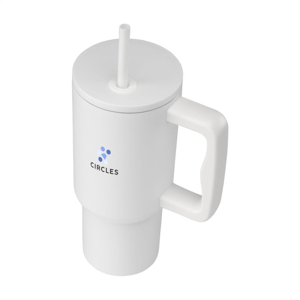 Logotrade ärikingituse foto: Rhino RCS Recycled Steel Cup 900 ml
