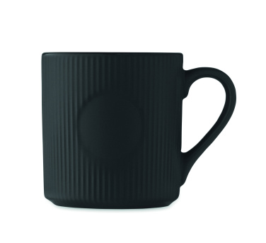 Logotrade meened pilt: Soonelise tekstuuriga keraamiline kruus 340 ml
