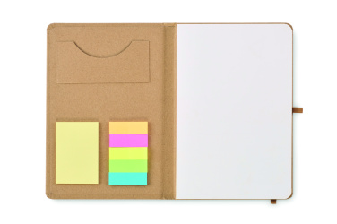 Logo trade ärikingi pilt: STICKNOTE taaskasutatud paberist A5 märkmikukomplekt
