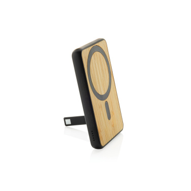 Logotrade ärikingi foto: Zen RCS plastk 5000 mah 5W magnetiline bambusest akuank